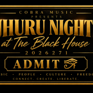 Uhuru Nights - September 28 Admission